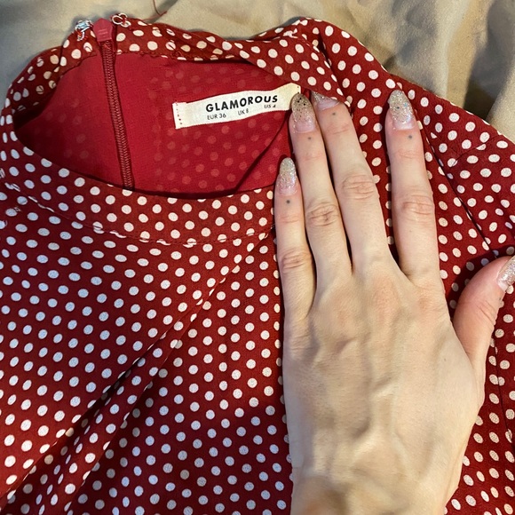 ASOS Spotted Maxi Dress - Picture 3 of 5